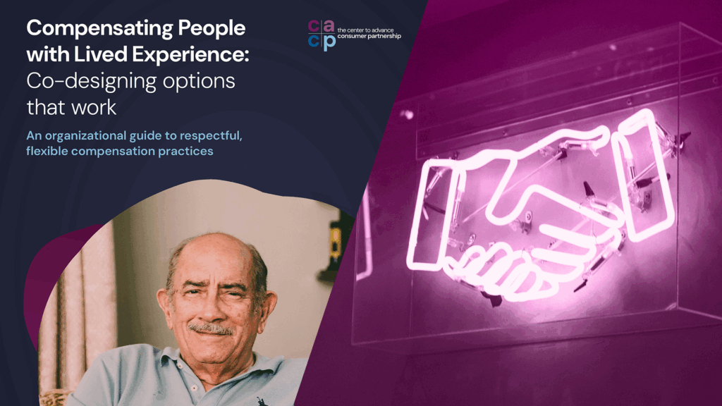 New Resource for Fair Compensation Practices for People with Lived Experience